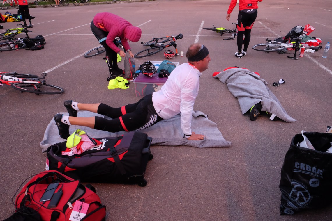 Sven Hoppler beim Powernap